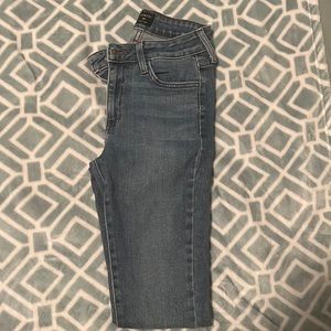 JustBlack ankle skinny jeans.